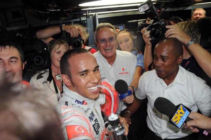 Lewis Hamilton po GP Brazylii 2008