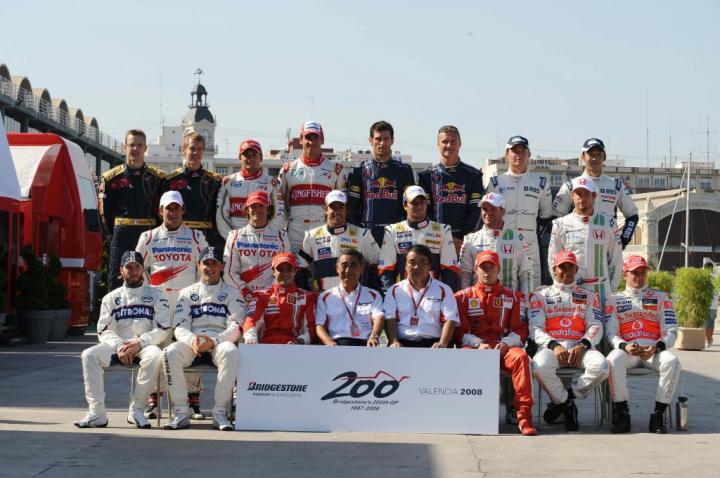 Bridgestone świętuje 200 GP w Walencji
