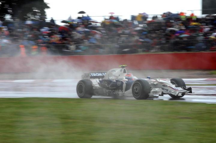 Robert Kubica w GP Wielkiej Brytanii 2008
