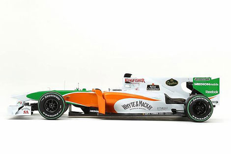 Nowy bolid Force India VJM03