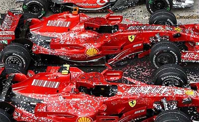 GP Brazylii 2007 - Ferrari