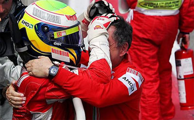 Felipe Massa i Jean Todt